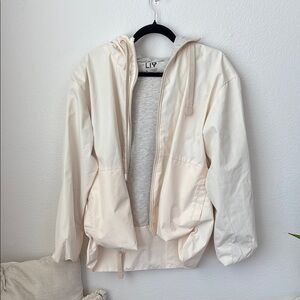 Women's Lined Cream Jacket